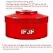 iFJF Aluminum Red Extended Run Gas Cap Adapter for Honda Generator EU20i,EU10i EU1000 EU1000i EU2000 EU2000i EU3000 EU3000i Handi,Champion 2000watt,Westinghouse 2200watt WH2200iXLT Generators