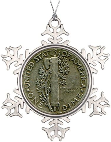 Tree Decorating Ideas Tree Snowflake Ornament Coins Coin Collector