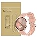 Lamshaw Classic Silicone Sport Replacement Straps for Garmin Vivomove HR/Garmin Vivoactive 3 (Silicone-Pink)