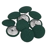 HARFINGTON 10pcs 28L Fabric Cloth Covered Button