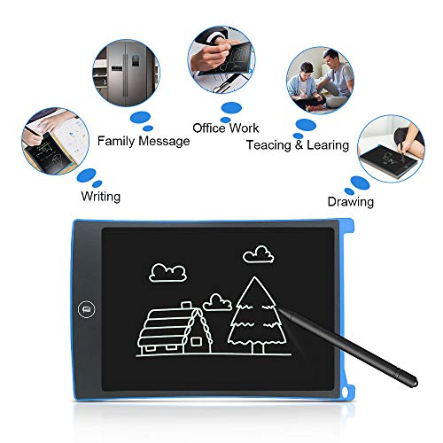 Doodle Board for Adults Boys Girls Kids, DIMY Writing Drawing Tablet for Kids Doodle Board Set Portable LCD Writing Tablet Gifts for Boys Girls Age 5-14 Blue DXB5