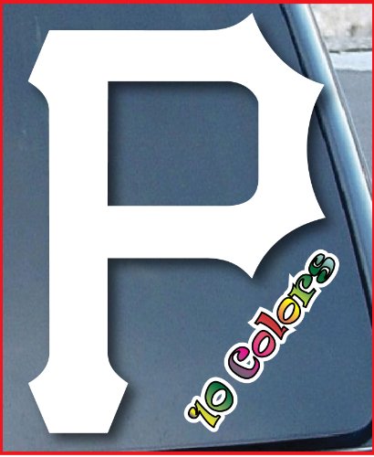 Pittsburgh Pirates Car Window Vinyl Decal Sticker 4