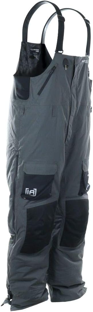 Clam Outdoors IA Ascent Breathable Float Charcoal/Black Bib X-Large: Sports & Outdoors
