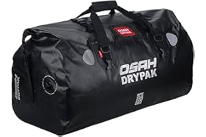 Greanthour Motorcycle Dry Bag - Waterproof Duffle & Luggage Tail Bag Saddle Bags with Roll Top Closure, Large Storage Space，f