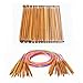Bamboo Circular Knitting Needles Set with 47