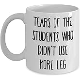 Funny Riding Instructor Gift - Equestrian Sports Coffee Mug with More Leg Horse Sayings & Barn Life Theme
