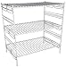 Grayline 40916, Large Adjustable Upper Cabinet Helper Shelf, White