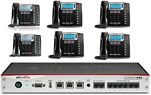 Allworx Connect 536 Business Phone System with 6 IP Phones --> $150.00 Telco Depot Visa / Master Card/ American Express Gift Card with Purchase