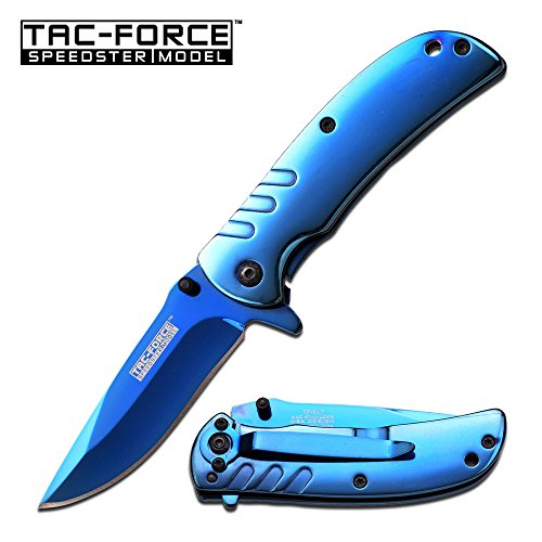 Tac force assisted open blue ti-coating stainless small…