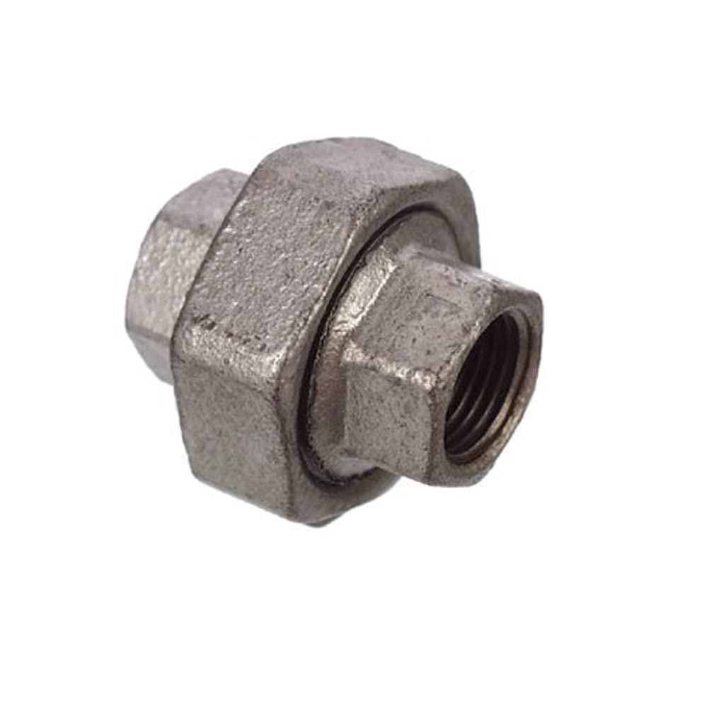 CORNAT VFB34054 Screw Coupling zinc Coated, Gray, 1 1/4 Zoll