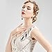 BABEYOND 1920s Flapper Earrings 20s Great Gatsby Earrings Vintage 20s Flapper Accessories Gatsby Costume Accessories (Green-1)