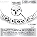 I'M Done, Graduation Banner Decor - No-DIY Required | Black and White Graduation Decorations for Graduations Party Supplies 2018 and High School Graduation, College Grad Party, Large, 8x6 Inch