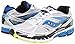 Saucony Men's Guide 8 Running Shoe,White/Blue/Citron,10.5 M US