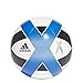 adidas Performance X Glider Soccer Ball, White/Black/Football Blue, Size 4