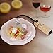 Smoker，Smoking Gun for Kitchen Home Outdoor BBQ.Portable Infusion Smoker Maker Cool Smoke. Smoking Box Infuser Creates Natural Smoky Flavors to Meat Cheese and Cocktail by Wood Chips.Golden Funchef