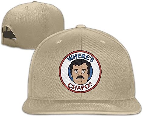 Where Is Chapo Flat Brim Baseball Cap Natural