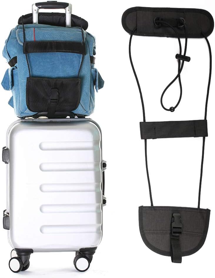 Bag Bungee, Luggage Straps Suitcase Adjustable Belt，carry