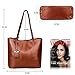 Women Top Handle Satchel Handbags Shoulder Bag Messenger Tote Bag Purse Brown