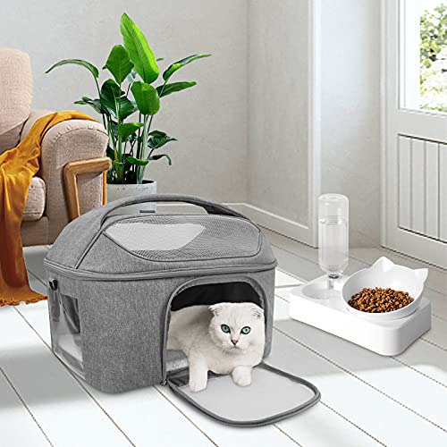 Henkelion Cat Backpack Carrier Pet Travel Bag, Small Dog Backpack for