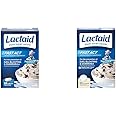 Lactaid Fast Act Lactose Intolerance Relief Caplets with Lactase Enzyme, 96 Count & Fast Act Lactose Intolerance Chewables with Lactase Enzymes, Vanilla, 60 Count (Pack of 1)