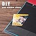 Self Adhesive Photo Album HoneyTolly Magnetic Scrapbook Album Length 11 x Width 10.6 (Inches) 40 Pages Linen Hardcover DIY Memory Anniversary Book with A Metallic Pen and DIY Accessories Kits (Blue)