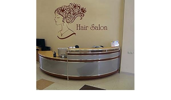 Amazon Com Ik894 Wall Decal Sticker Hair Salon Barber Shop