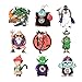 Sarissa 100PCS Cool Dragon Ball Z Vinyl Laptop Decals, Custom DBZ Sticker Sheet, Cute Anime Decals, Clear Stickers, Water Resistant & Easy Peel for No Mess Transfer (Dragon Ball Stickers 100PCS)