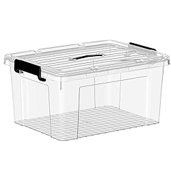 Cetomo Storage Bins on Handle, Storage Box, Plastic