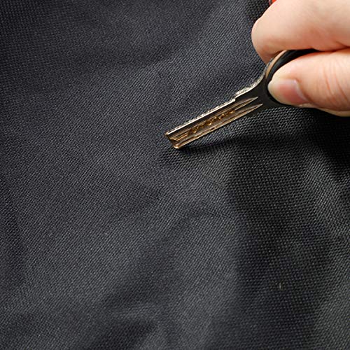iiSPORT Extra Thick Shuffleboard Table Cover, Fits 14ft Shuffleboard Table - 600D Polyester Fabric Shuffleboard Storage Cover with Elasticized Hem,Tie-Down Straps & Buckles