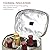 Kato Insulated Wine Tote Bag - 4 Bottle Travel Padded Wine/ Champagne Cooler Carrier with Handle and Shoulder Strap, Great Wine Lover Gift