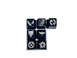 Valorant Custom Keycaps (Agent Skye) - Laser