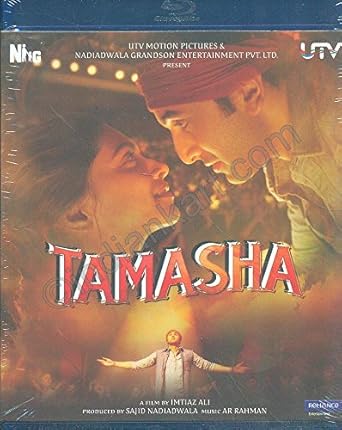 Tamasha Hindi Movie Bluray Region Free English Subtitles Special Features Ranbir Kapoor Deepika Padukone Amazon Co Uk Dvd Blu Ray