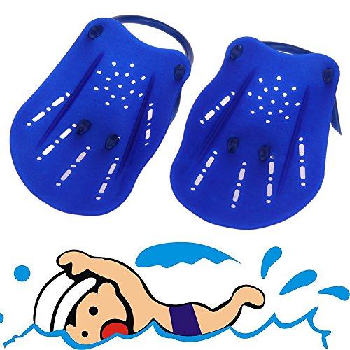 Whale Hand Paddles for Swimming Training,Swim Hand Paddle for Kids and Adults - Thumbnail 4