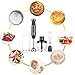 VECELO 800W Premium 4-In-1 Immersion Hand Blender Set with Food Processor Chopper Egg Whisk 500ml Beaker 6 Variable Speeds - Black