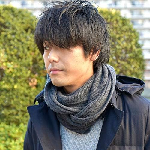 Amazon シップス メンズ Ships Su リブ シングル スヌード グレー One Size ストール マフラー 通販