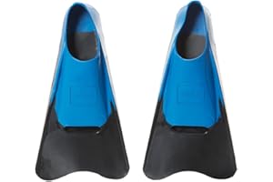 Sporti Adult-Kid Short Swim Fins for Pool Lap Swimming, Floating Fins for Swimming & Snorkeling, Swim Flippers for Training