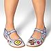 Hot Chocolate Design Chocolaticas Hippie Women's Mary Jane Flat Multicoloured HCD 39