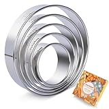 Round Cookie Cutters Set - 5 Piece