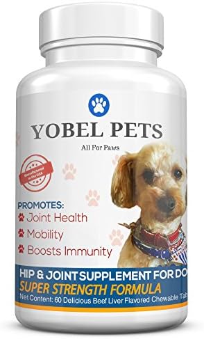 Hip &amp; Joint Supplements For Dog Arthritis: Soft Chews, Formula For Healthy Bones &amp; Joints - Premium Quality, Safe Ingredients - Green Lipped Mussels, Chondroitin, MSM, Glucosamine And Spirulina