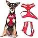 Service Dog (Do Not Disturb/Dog is Working) Red Color Coded Non-Pull Front and Back D Ring Padded and Waterproof Vest Dog Harness Prevents Accidents by Warning Others of Your Dog in Advance (XS)