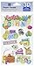 Paper House Productions STDM-0176E 3D Cardstock Stickers, Easter Egg Hunt (3-Pack)