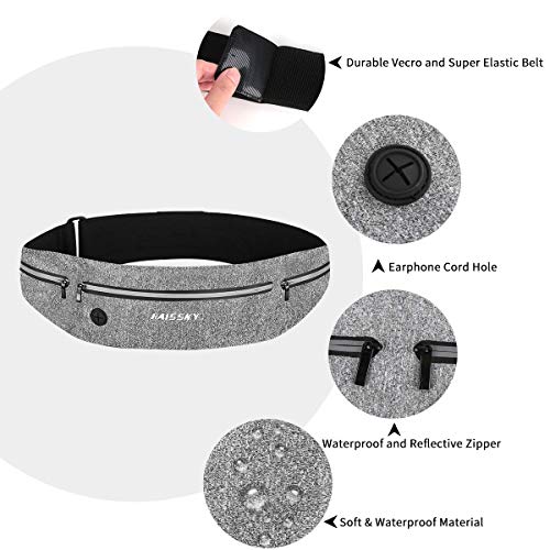 Running Riem, Taille Pack Ultra Light Fitness Riem Waterbestendig Running Taille Pack iPhone 12 Pro Max/11/11 Pro/SE 2… - Image 3