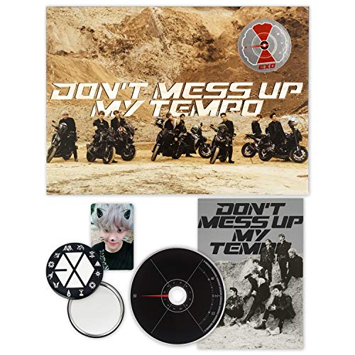 EXO 5th Album - Don't Mess Up My Tempo [ MODERATO ver. ] CD + Booklet + Photocard + FOLDED POSTER + FREE GIFT / K-pop Sealed