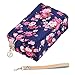 Washable And Durable, Navy Blue Nylon Beauty And Make Up Cosmetics Pouch / Bag / Case for Makeup Utensils And Toiletries By VAGA