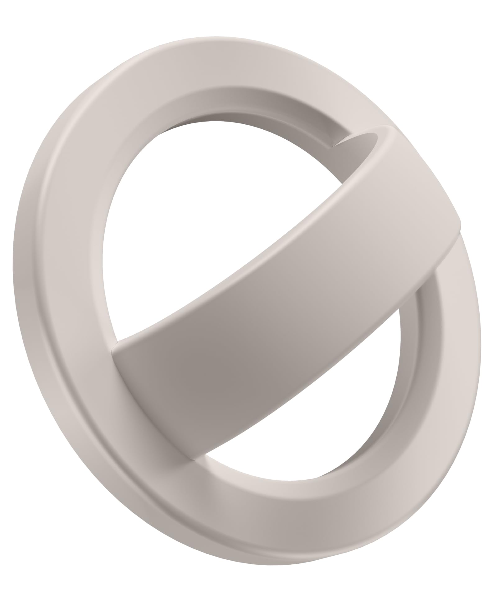 GONEZ Magnetic Phone Grip Compatible with MagSafe, Removable Silicone Loop Grip, Phone Ring Holder for Back of Phone for iPhone 17/16/15/14/13/12 Series, Stone
