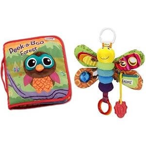 Image of Lamaze Cloth Book, Peek-A-Boo Forest and Play and Grow, Freddie the Firefly