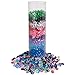 Acrylic Diamonds Gems Crystal Rocks for Vase Fillers, Party Table Scatter, Wedding, Photography, Party Decoration, Crafts by Royal Imports, 1 LB (approx 140-160 gems) - Purple