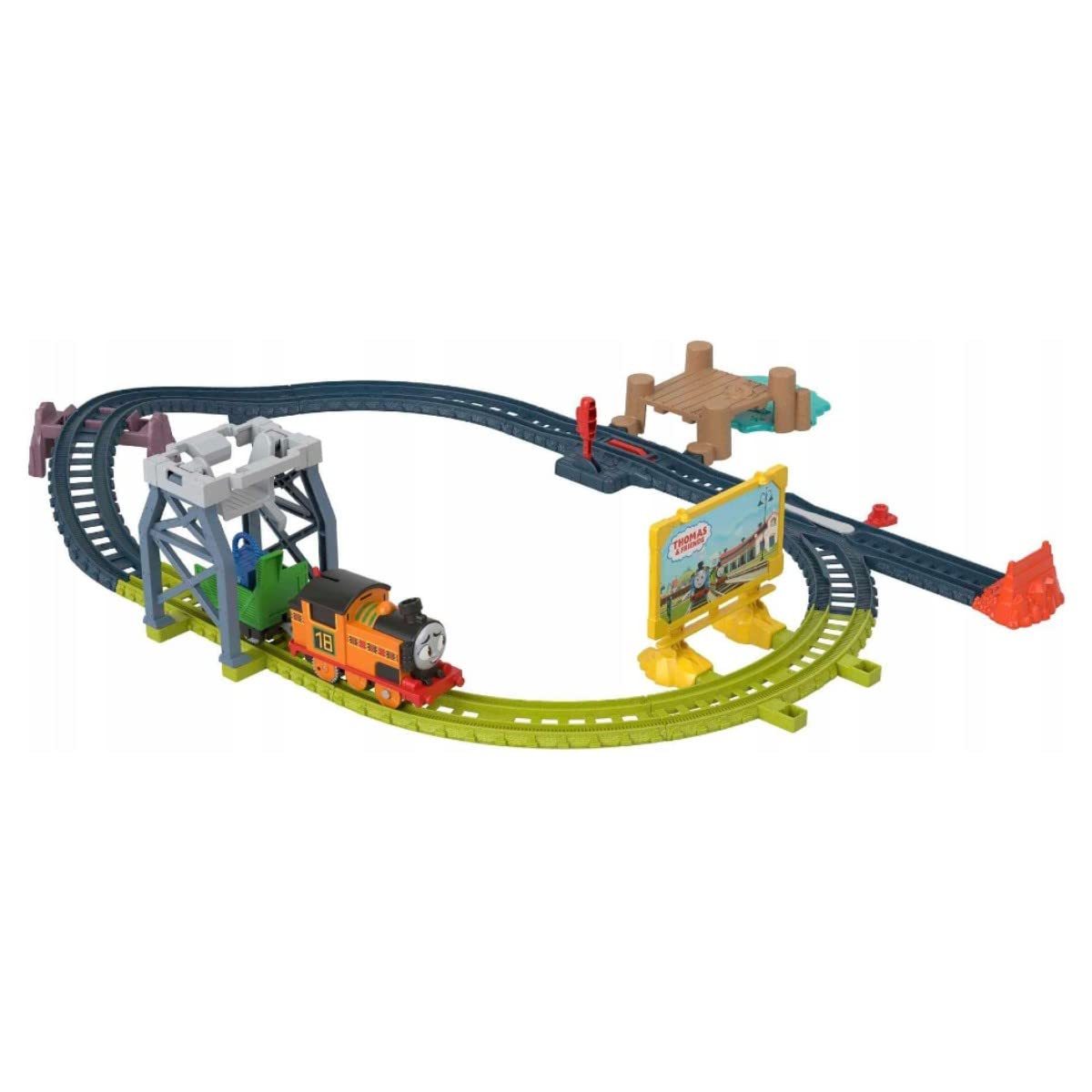 Fisher-Price Tomek i Przyjaciele Zestaw Nia Dockside Drop off HGY81 HGY78