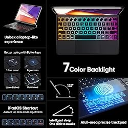 doqo iPad Pro 11 inch/iPad Air 4/5th gen case with