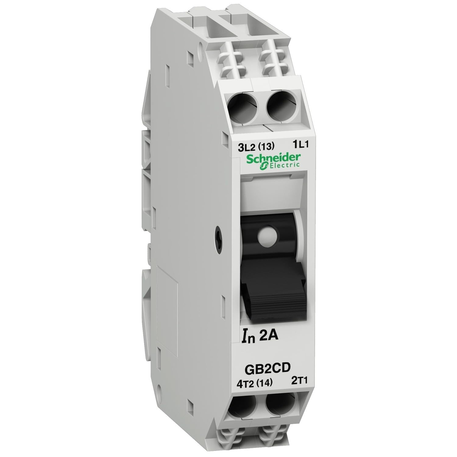 Schneider Electric GB2CD21 GB2 CB SPN 16A 1.5kA, 2 Pole Circuit Breaker -